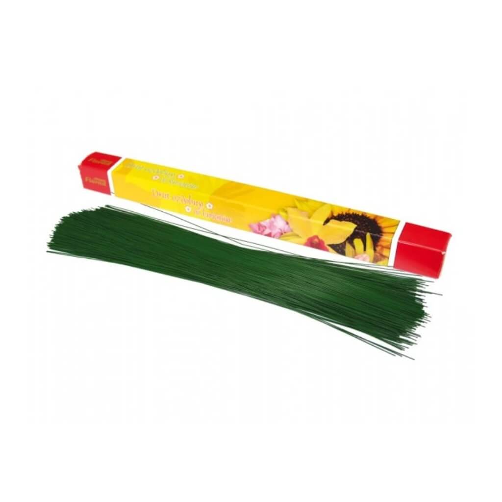 Floristický drát zelený 1mm – 40 cm pro floristiku